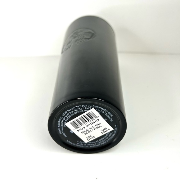 Starbucks 2020 Green Black Gradient 24oz Stainless Steel Metal New - Picture 5 of 8